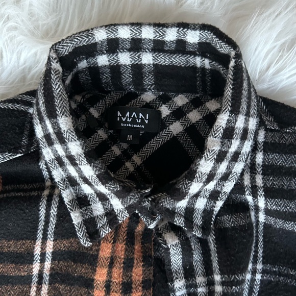 Color Block Flannel - (M) - Picture 3 of 4